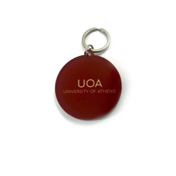 Μπρελόκ UOA κόκκινο